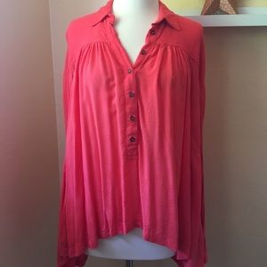 Free People Boho Flowy Top Size Xsmall